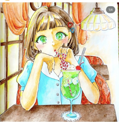 涂色
