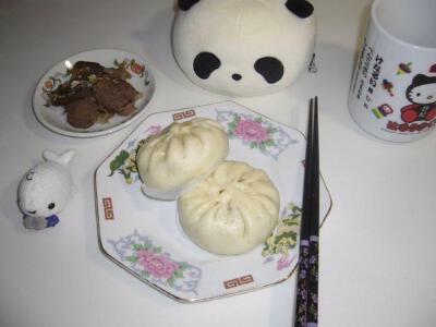 小熊猫甜品食物