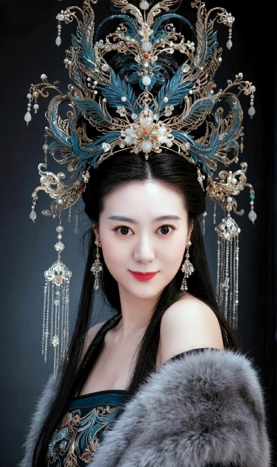 秋山抱奇姿，不肯事妩媚。
犹夫尘外士，飘然有仙气。