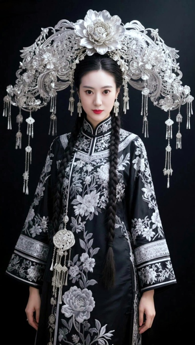 秋山抱奇姿，不肯事妩媚。
犹夫尘外士，飘然有仙气。