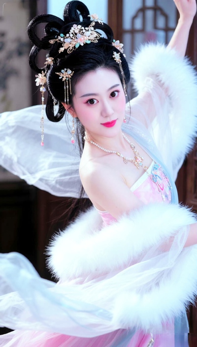 此女只应天上有，奈何花落至人间！