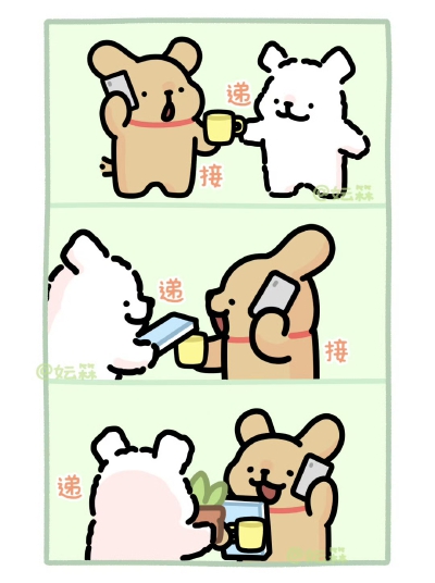 线条小狗