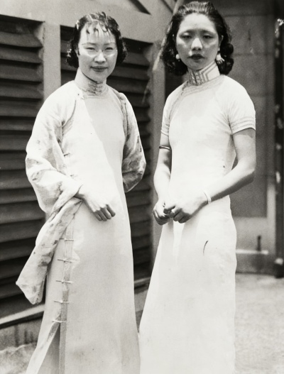 陈晓翠与顾飞，1934