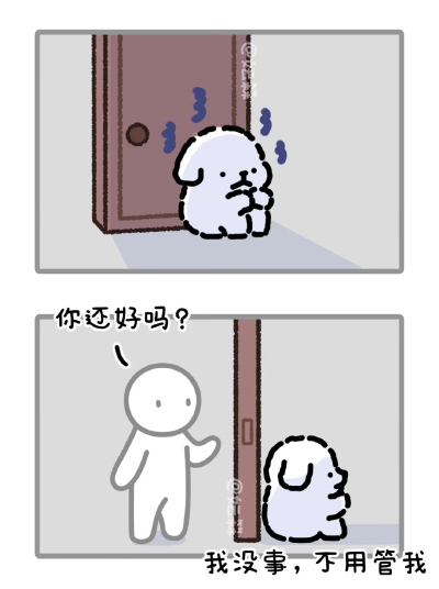 线条小狗