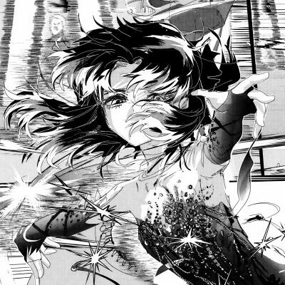 黑白漫画/女生头像