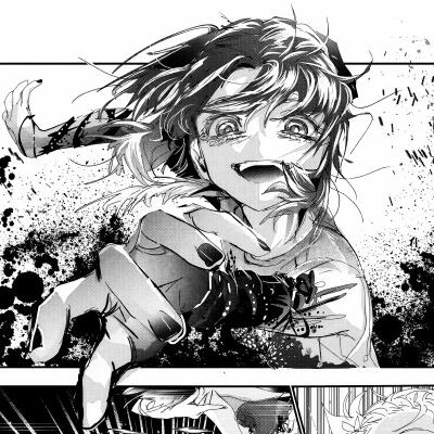黑白漫画/女生头像