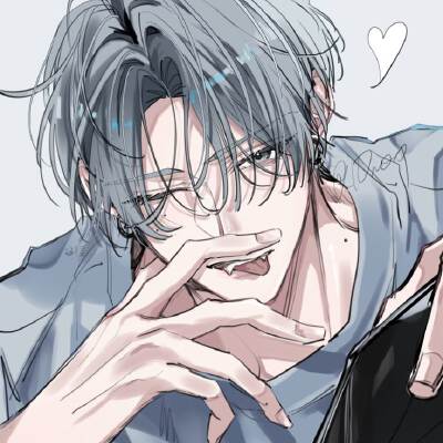 来源：Pin
编辑：混图
动漫男头Δ