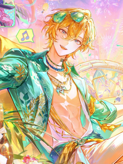 崩铁「砂金·戏浪」新约稿贺图 明媚石少
画师：BINA
来源@Chen_浅瞳