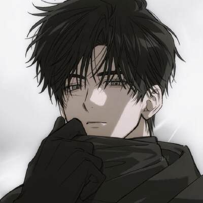 来源：Pin
编辑：混图
动漫男头Δ