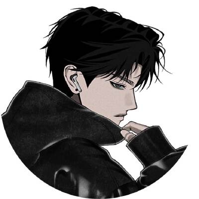 来源：Pin
编辑：混图
动漫男头Δ
