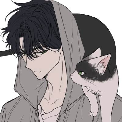 来源：Pin
编辑：混图
动漫男头Δ
