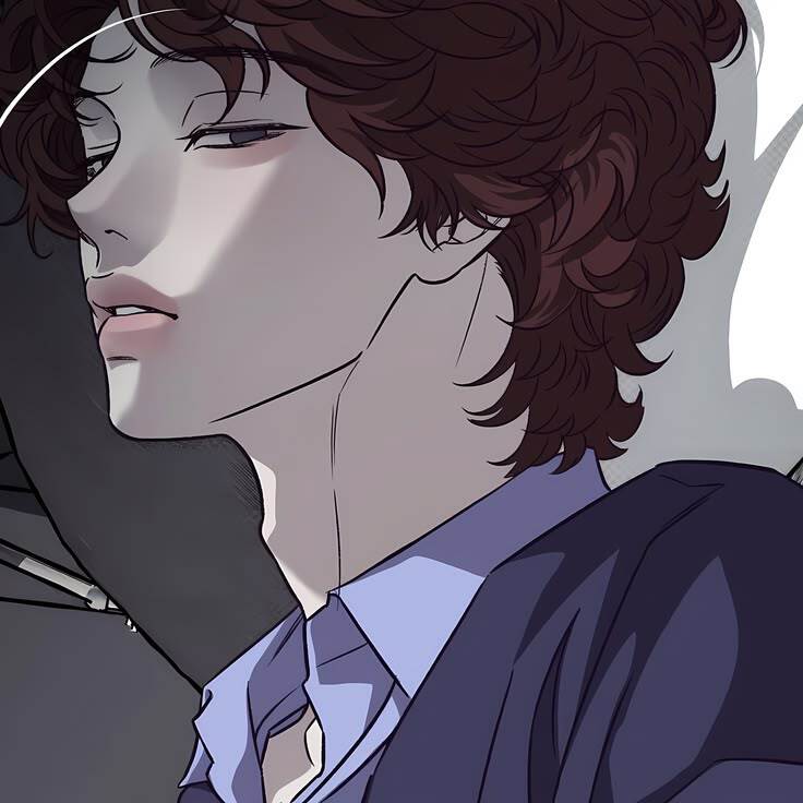 来源：Pin
编辑：混图
动漫男头Δ