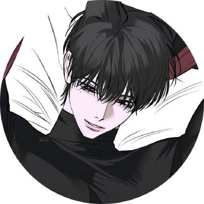 来源：Pin
编辑：混图
动漫男头Δ