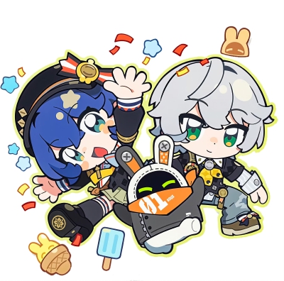 绝区零HoYoLAND宣传PVQQ人截修素材
来源@Chen_浅瞳