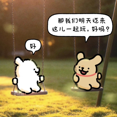 线条小狗