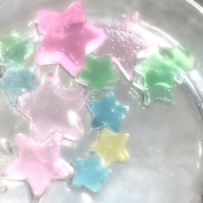 玻璃糖纸和星星糖