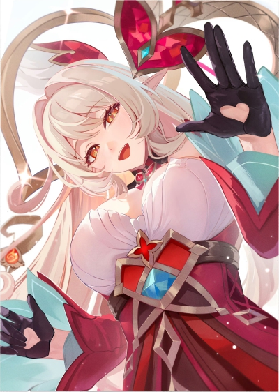艾莉丝 画师推：Otabaaa
来源@原神梗图大赏