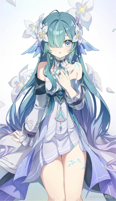 沃雅妮莎 画师 米：无冬又易
来源@原神梗图大赏