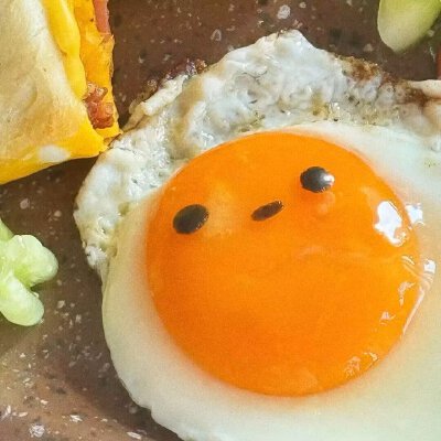 可爱萌物煎蛋