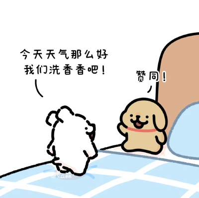 线条小狗