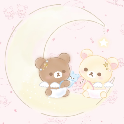 可爱轻松熊自截