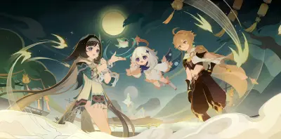 原神7.1版本前瞻相关美术汇总【来源：B站asddzr】 ​​​来源@原神情报搬运机器