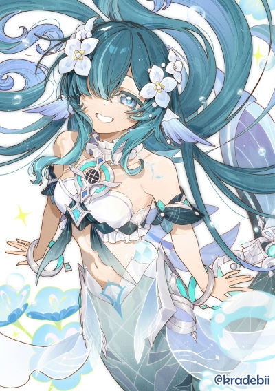 沃雅妮莎 画师推：kradebii
来源@原神梗图大赏