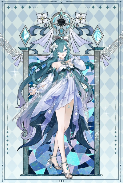 沃雅妮莎 画师推：COLDEYECN
来源@原神梗图大赏