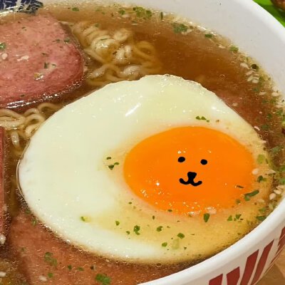 自嘲熊美食甜品食物