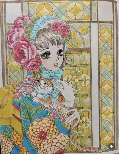涂色