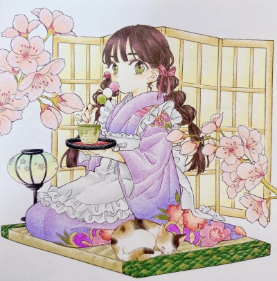 涂色