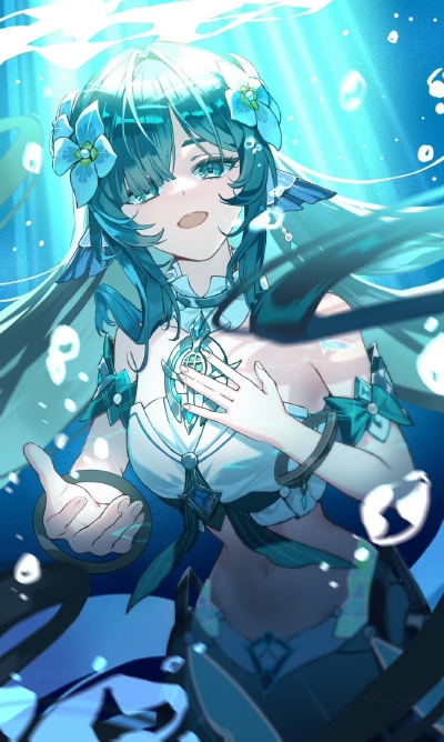 沃雅妮莎 画师推：du_nyak
来源@原神梗图大赏