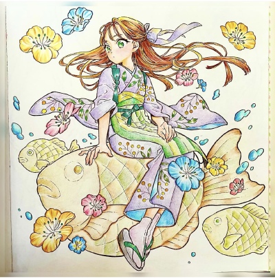 涂色