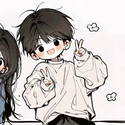 卡通情侣头像