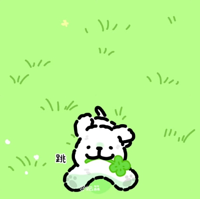 线条小狗