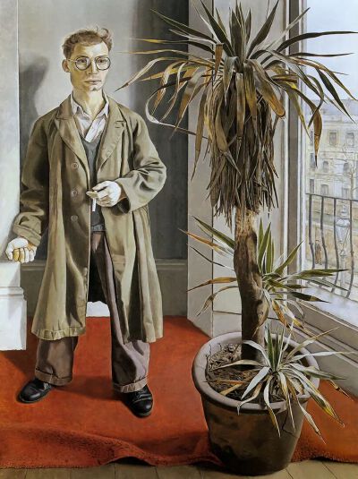 《Interior at Paddington》卢西安·弗洛伊德，1951年 | 布面油画 | 114.3 x 152.4 cm