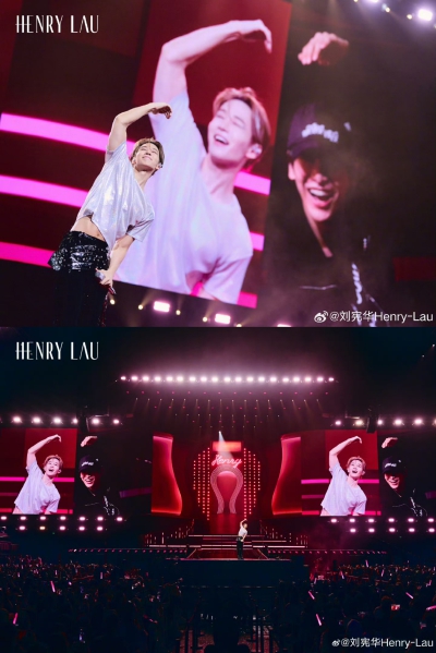 刘宪华Henry-Lau：
我在北京“宪场”找到我的“保温杯”了！@彭昱畅 
#刘宪华EnjoyTheShow世界巡演# 
