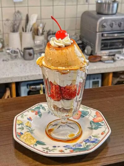 甜品芭菲