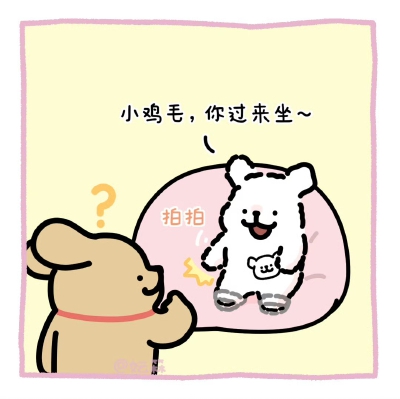 线条小狗