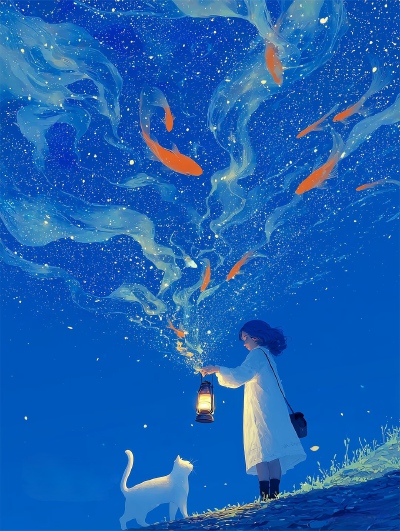 景 