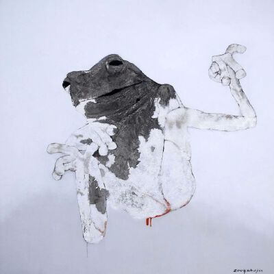 《大虫.7》朱进- 200cm X 200cm  2009