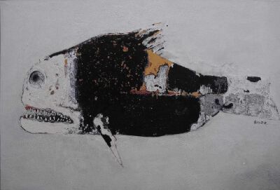 《大鱼之三》 朱进-200cm X 300cm  2016
