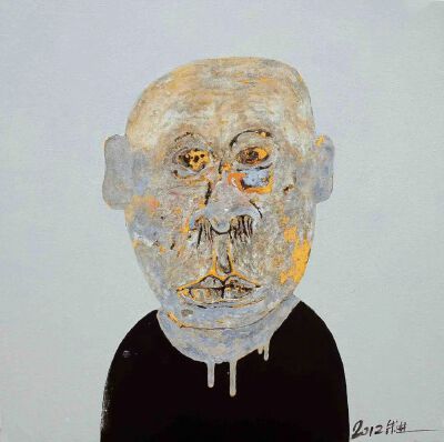 《老二12.9》 朱进-100cm X 100cm  2012