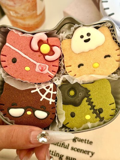 HelloKitty万圣节饼干