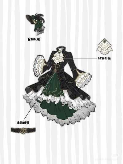 服装参考 来源见水印