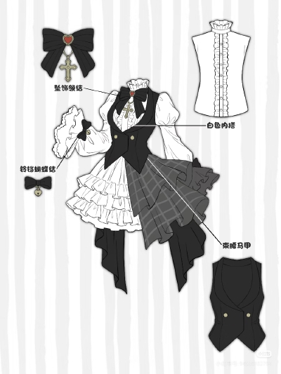 服装参考 来源见水印