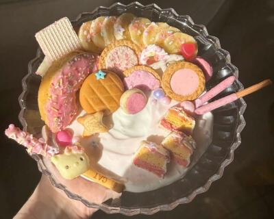可爱甜品饼干