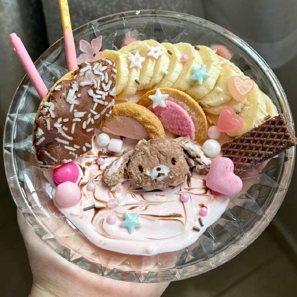 可爱甜品饼干