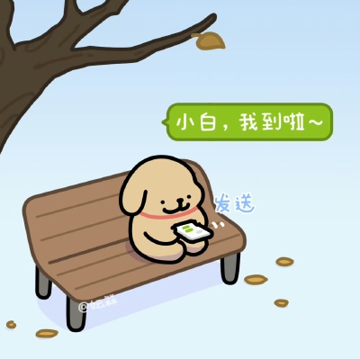 线条小狗