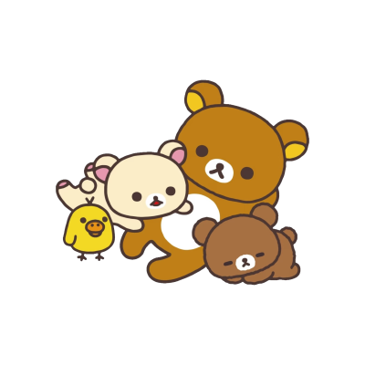 自制（自制+抠图）轻松熊头像+png透明底素材
